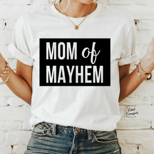 Mom of Meyhem Tee