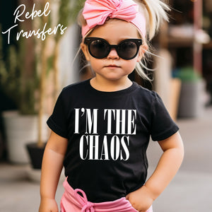 I'm The Chaos tee (Youth size)