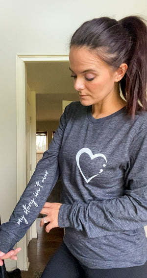 My story isn’t over with Heart Long Sleeve