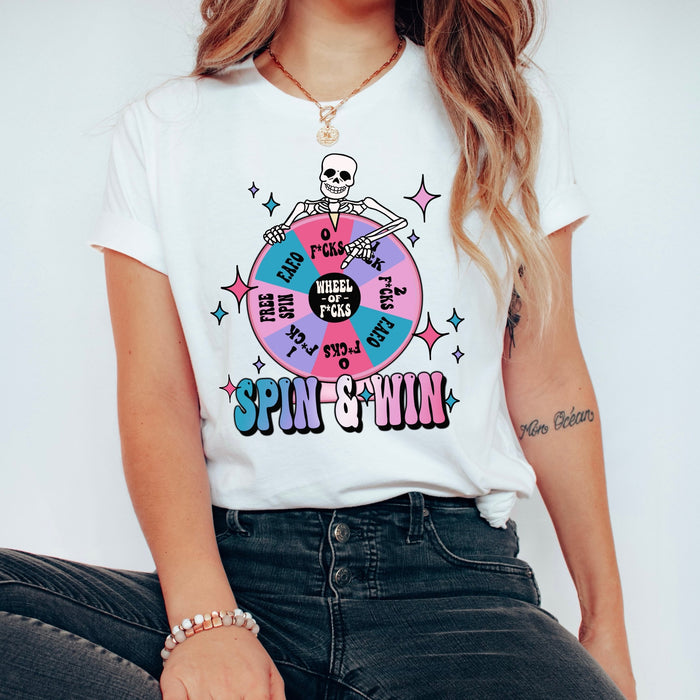 Spin & Win Tee