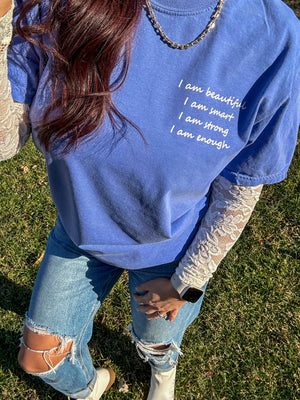 I am Beautiful I am Smart Tee