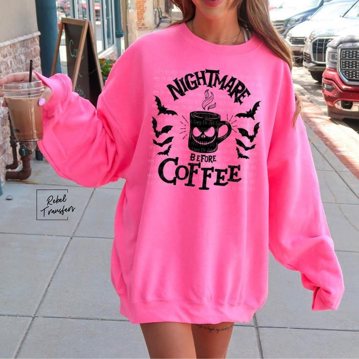 Nightmare Before Coffee Sweatshirt