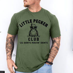 Little Pecker Club 'Lil Gents Makin' Dents Gildan Tee