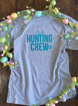 Kids Hunting Crew tee